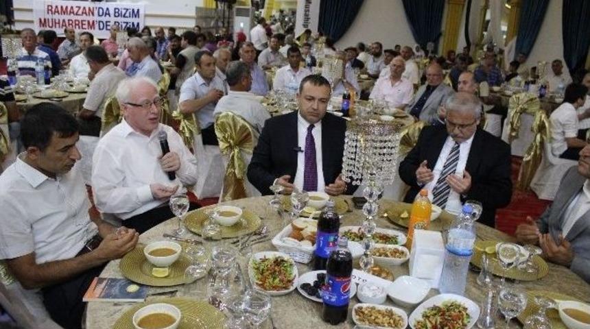 Alevi Ve S&uuml;nni Vatandaşlar İftarda Buluştu