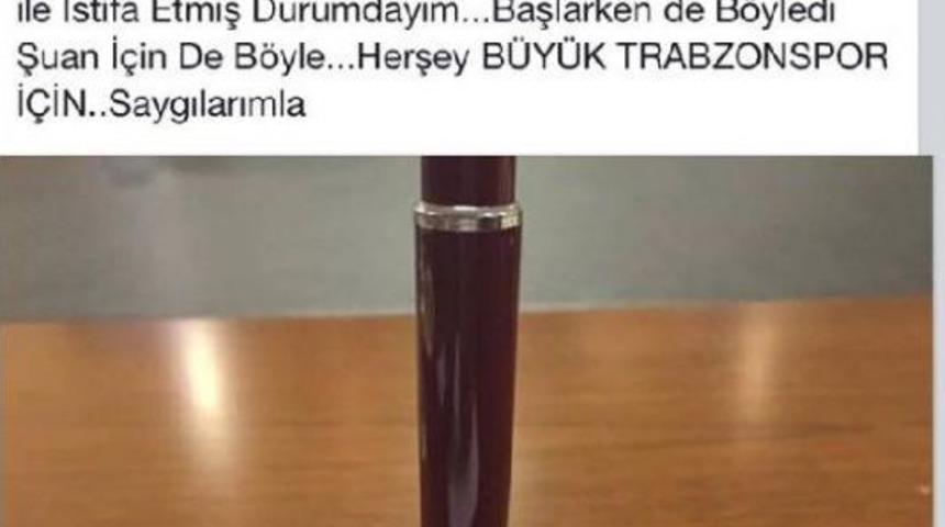 Trabzonspor&rsquo;Da Tff Depremi: 2 Istifa