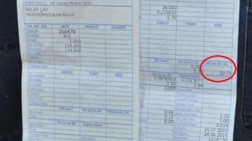 Boz&uuml;y&uuml;k&rsquo;te Vatandaşın Saya&ccedil; Okuma Bedeli İsyanı