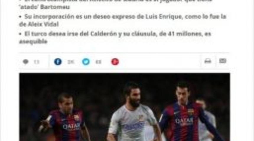 Arda Turan, Barcelona&rsquo;ya Yazıldı