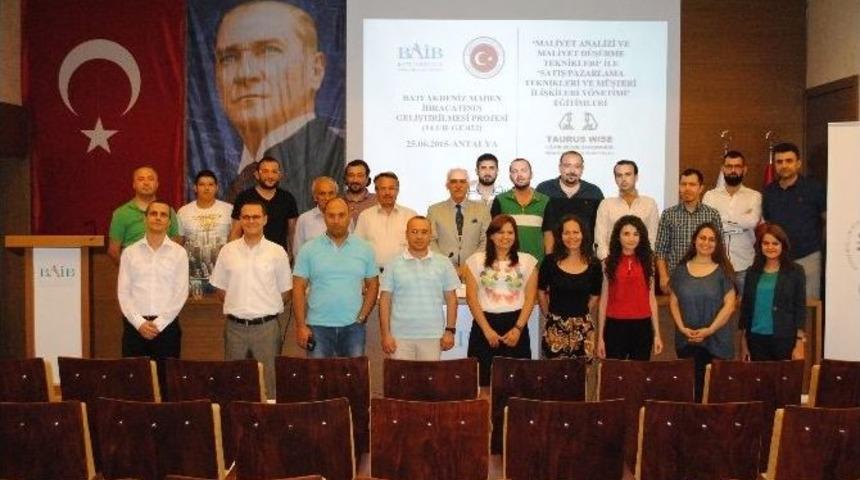 İhracatçılara Maliyetleri Düşürme Teknikleri Eğitimi