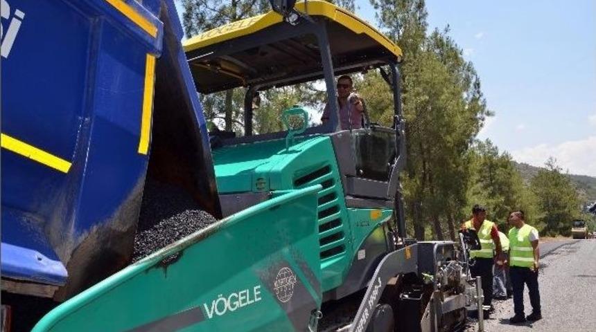 Alanya&rsquo;da Yol &Ccedil;alışmaları Devam Ediyor