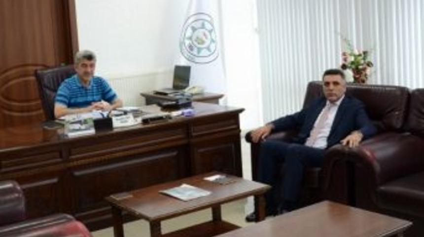 Orman B&ouml;lge M&uuml;d&uuml;r&uuml; Şahin&rsquo;den Yığılca Belediye Başkanı Yiğit&rsquo;e Ziyaret