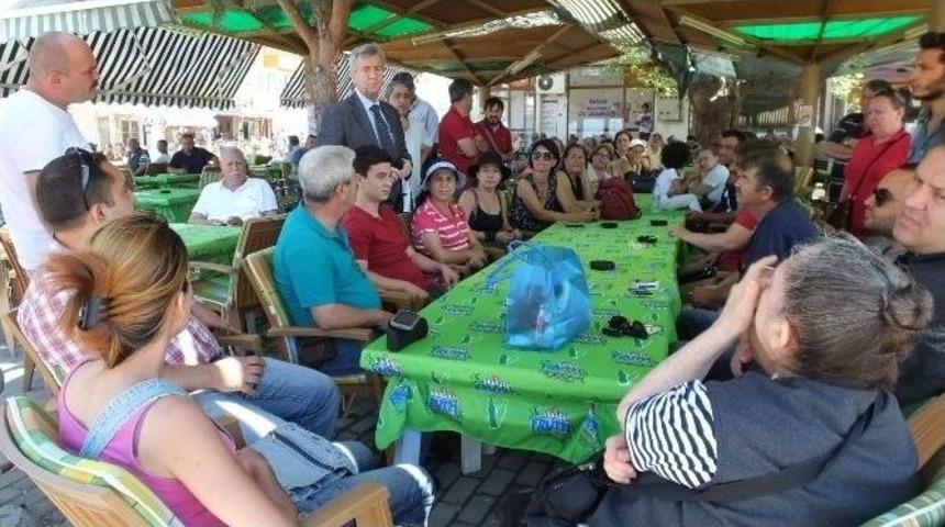 Burhaniye&rsquo;de Gece Pazarı Esnafı Kura &Ccedil;ekti