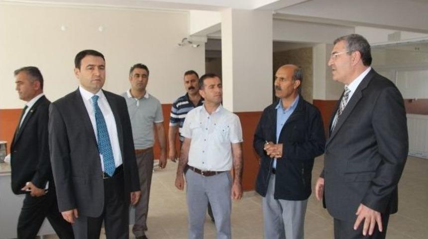 Vali Işın Yapımı Tamamlanan Okulları İnceledi