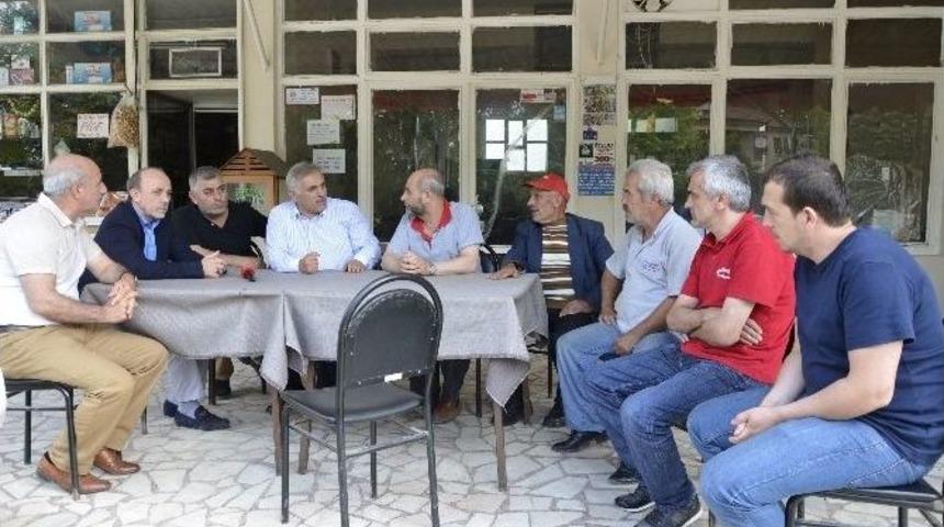 Başkan &Ouml;zt&uuml;rk&rsquo;ten Selden Etkilenen Mahallelere Ge&ccedil;miş Olsun Ziyareti