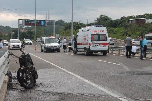 Yeni Aldığı Motosiklet İle Yaptığı Kazada Öldü