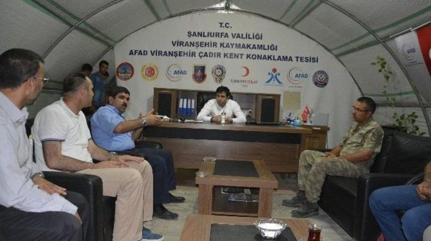 Viranşehir Kaymakamı Citer Suriyeli Ailenin İftar Sofrasına Misafir Oldu