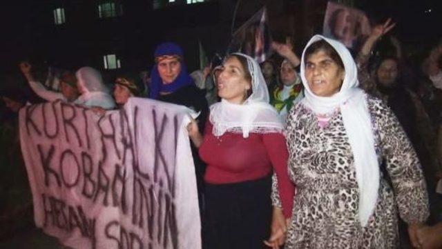 Işid'in Kobani'ye Saldırısı Cizre'de Protesto Edildi