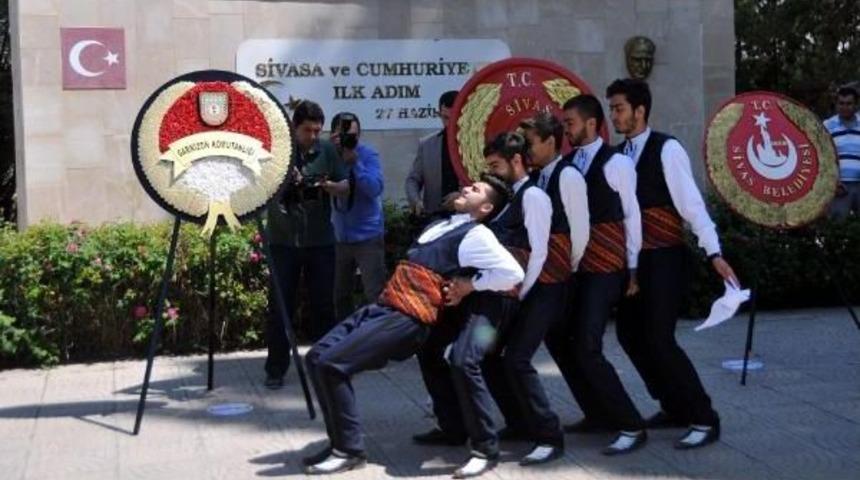 Atat&uuml;rk'&uuml;n Sivas'a Gelişinin 96'ncı Yıl D&ouml;n&uuml;m&uuml; Kutlandı