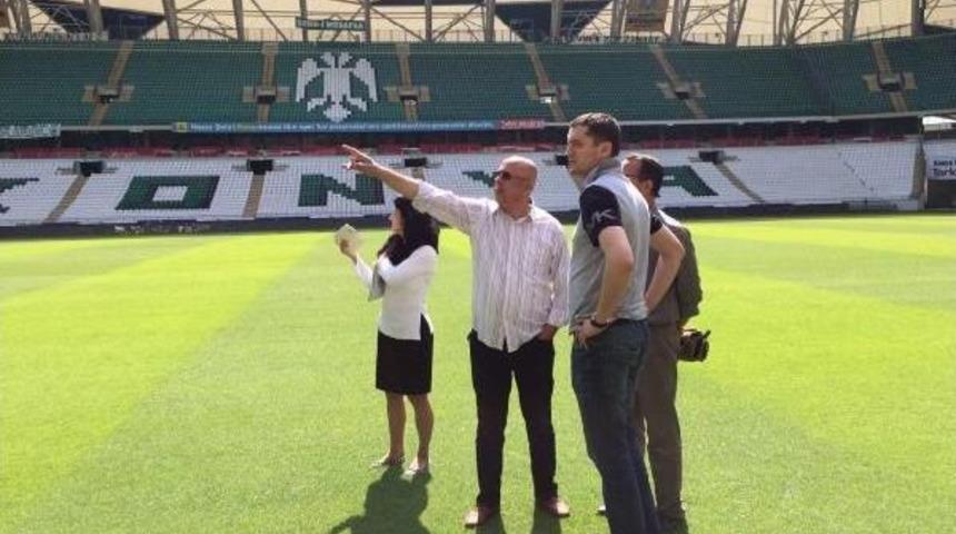 Letonya Milli Takım Menejeri Torku Arena&rsquo;Yı Inceledi