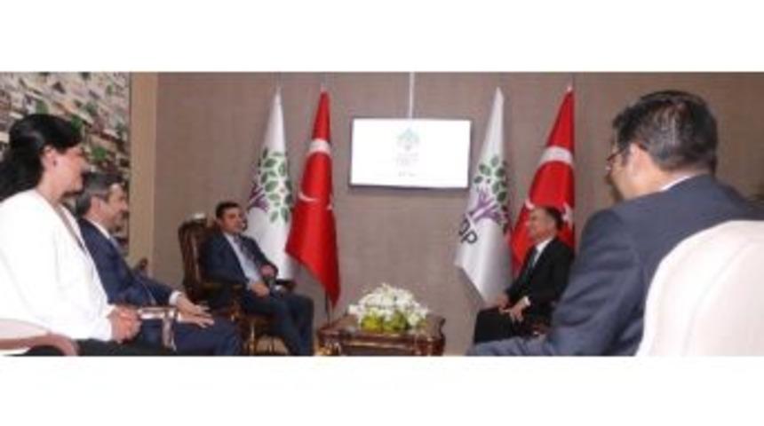 Ak Parti Meclis Başkan Adayı Yılmaz&rsquo;dan Selahattin Demirtaş&rsquo;a Ziyaret