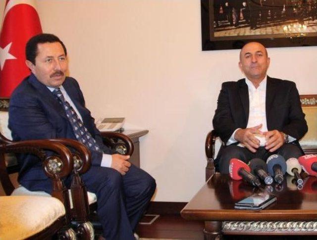 Bakan &Ccedil;avuşoğlu: Kobani ye Bug&uuml;ne Kadar Verdiğimiz Destek Ortada 2