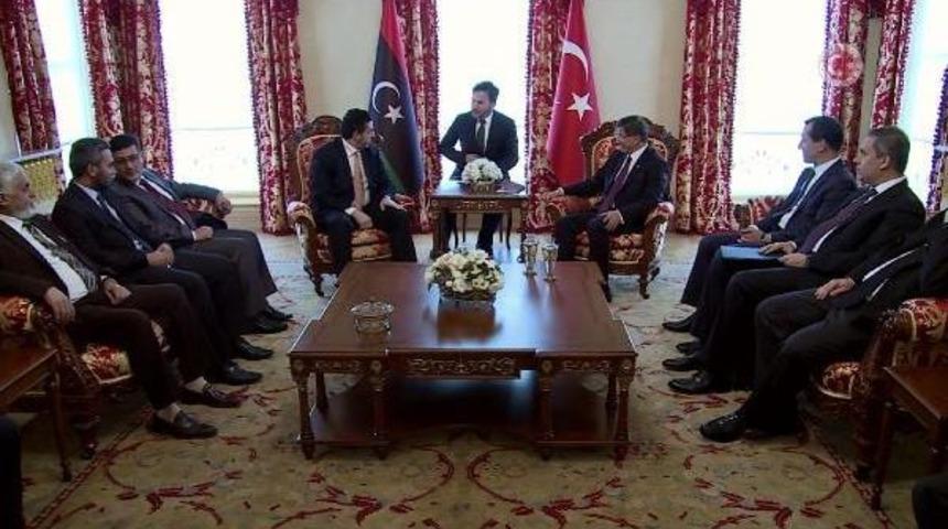 Davutoğlu Ve Fidan, Libya Trablus Başbakanı İle G&ouml;r&uuml;ş&uuml;yor