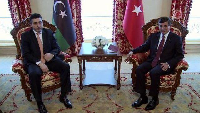Davutoğlu Ve Fidan, Libya Trablus Başbakanı İle Görüşüyor