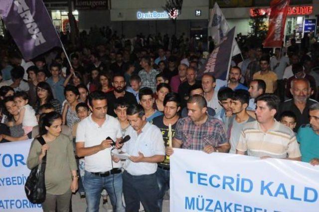 Hakkari'de Kobani Protestosu