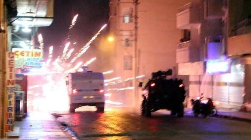 Nusaybin'de Işid Protestosundan Sonra Olaylar &Ccedil;ıktı