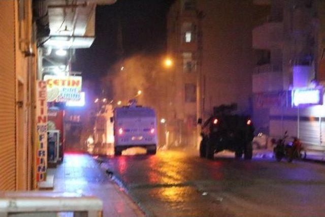 Nusaybin'de Işid Protestosundan Sonra Olaylar Çıktı