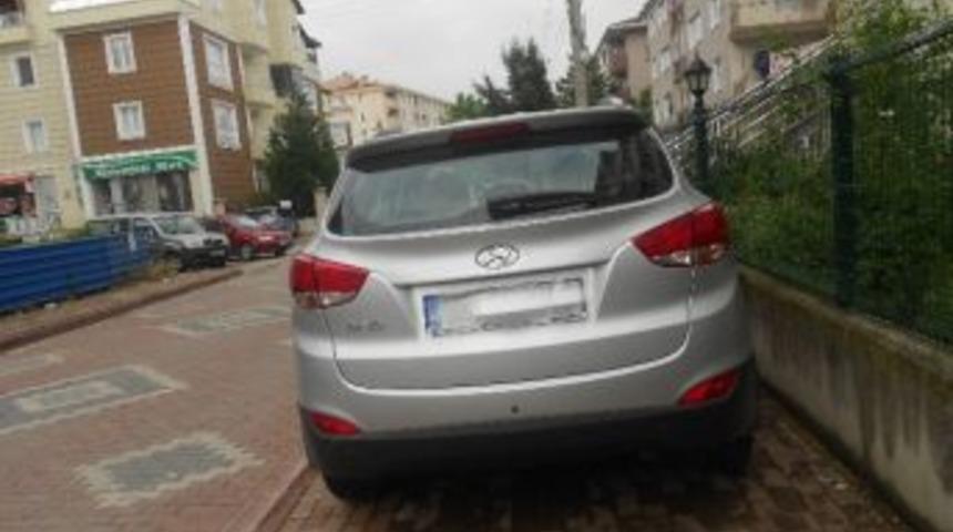 Kaldırıma Park Edenlere Ceza Yağdı