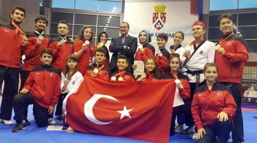 Avrupa Tekvando Poomse Şampiyonası&rsquo;nda T&uuml;rkiye Fırtınası