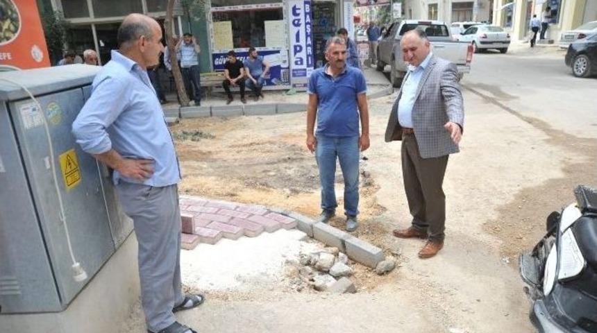 &Ccedil;ağlayan Asfalt &Ccedil;alışmalarını İnceledi