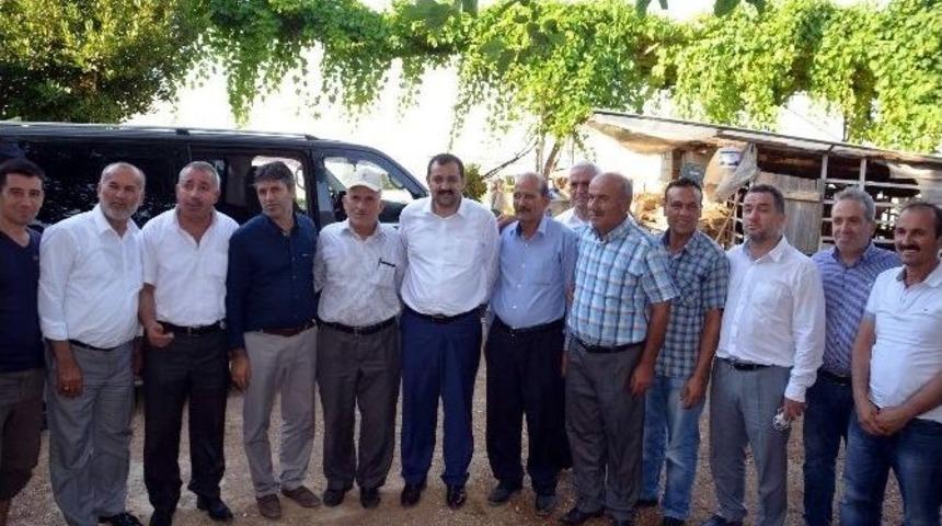 Ak Parti İl Başkanı S&uuml;mer&rsquo;den Teşekk&uuml;r Ziyaretleri