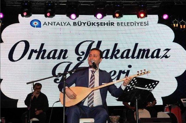 Büyükşehir Belediyesinden Orhan Hakalmaz Konseri