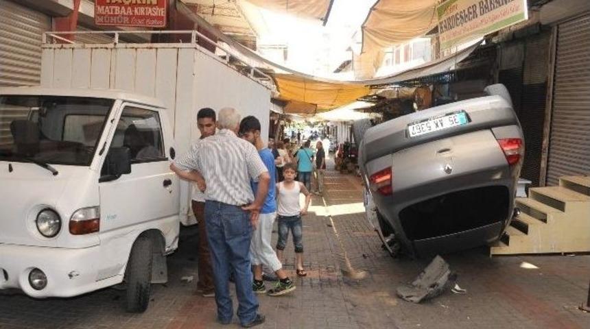 Aydın&rsquo;da İlgin&ccedil; Kaza; 1 Yaralı
