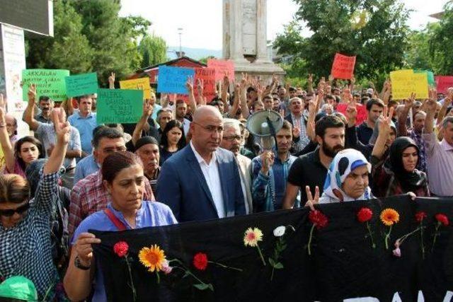 Bingöl'de Kobeni Protestosu