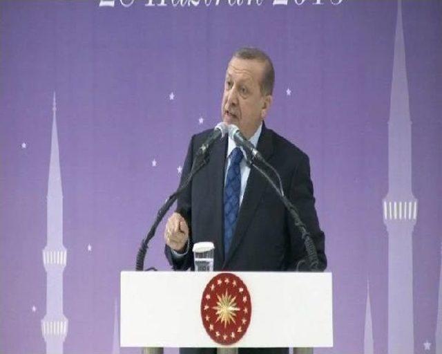 Erdoğan: Bunlar Bizim Neslimiz Olamaz, Bu Milletin Evladı Olamaz