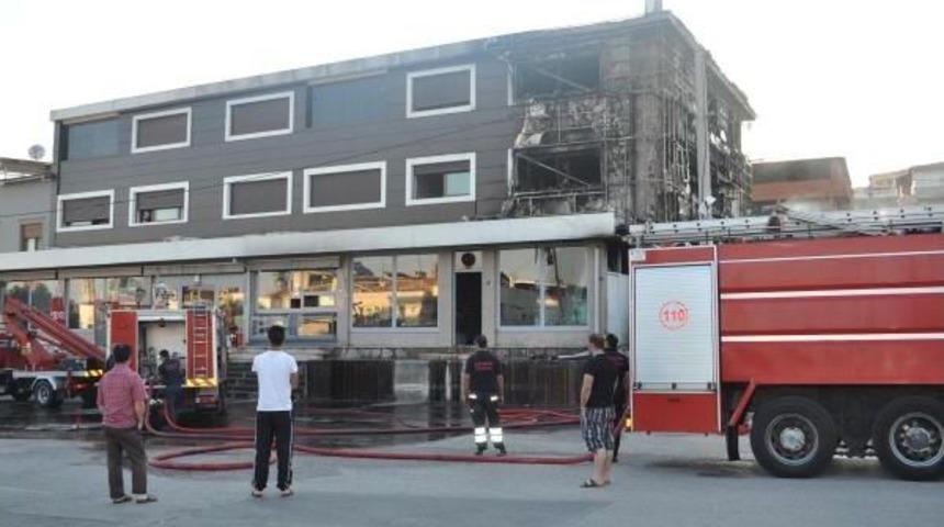 Fırında &Ccedil;ıkan Yangın Korkuttu