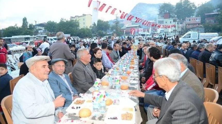 B&uuml;y&uuml;kşehir&rsquo;den Ak&ccedil;atekir&rsquo;de İftar Yemeği