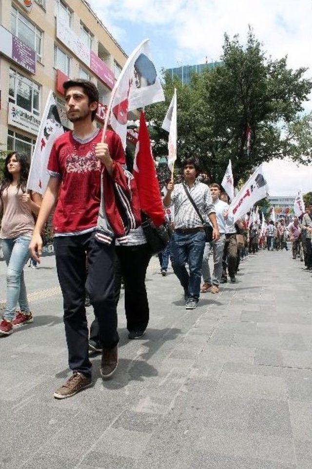 Tgb’liler Abd Büyükelçiliği’ne Yürüdü