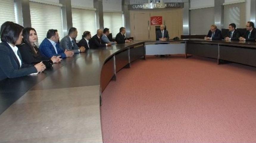 Kılı&ccedil;daroğlu, G&uuml;ney Ve G&uuml;neydoğu Gen&ccedil; İşadamları Federasyonu Y&ouml;neticilerini Kabul Etti