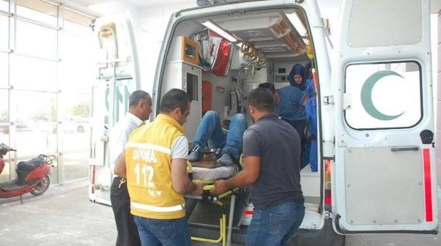 Adıyaman&rsquo;da Y&uuml;ksekten D&uuml;şen İş&ccedil;i Yaralandı