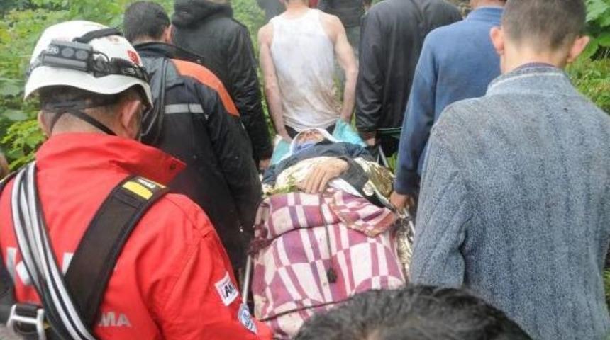 D&uuml;n Dere Yatağına D&uuml;şt&uuml;, Bug&uuml;n Kurtarılabildi