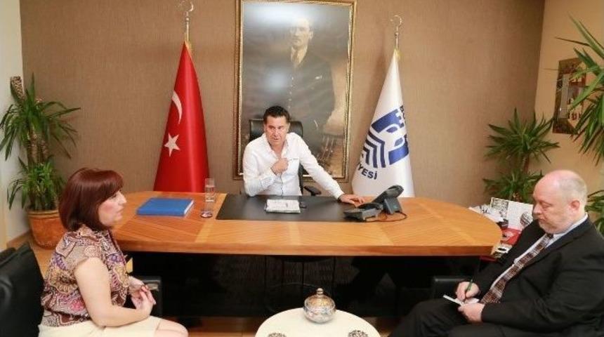 Abd&rsquo;li M&uuml;steşardan Başkan Kocadon&rsquo;a Ziyaret