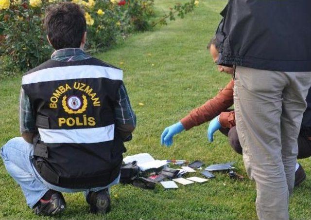 Şüpheli Çanta, Bomba Imha Robotu Ile Patlatıldı