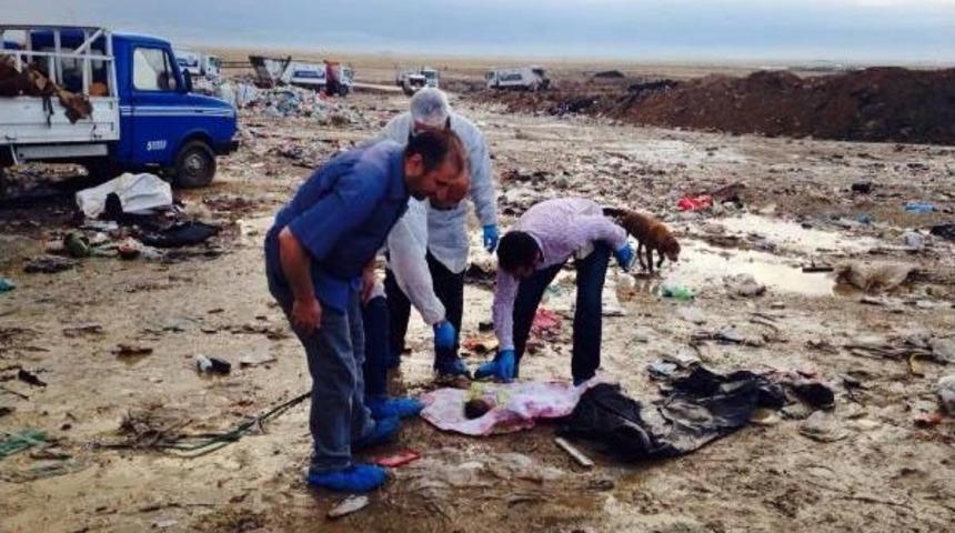 Konya'da &Ccedil;&ouml;pl&uuml;k Alanda Bebek Cesedi Bulundu