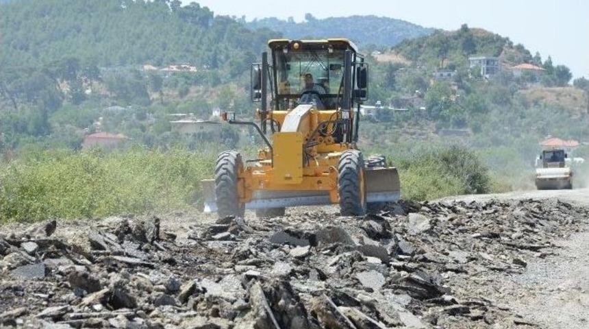 Dalaman Belediyesi&rsquo;nden Asfalt &Ccedil;alışmalarına Hız Verildi