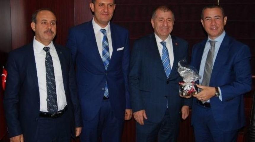 Mhp Gaziantep Milletvekillerinden Gto&rsquo;ya Nezaket Ziyareti