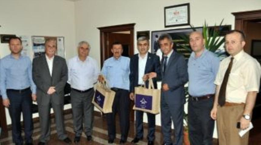 Giresun Ticaret Borsası’na Mhp’li Vekilden Ziyaret