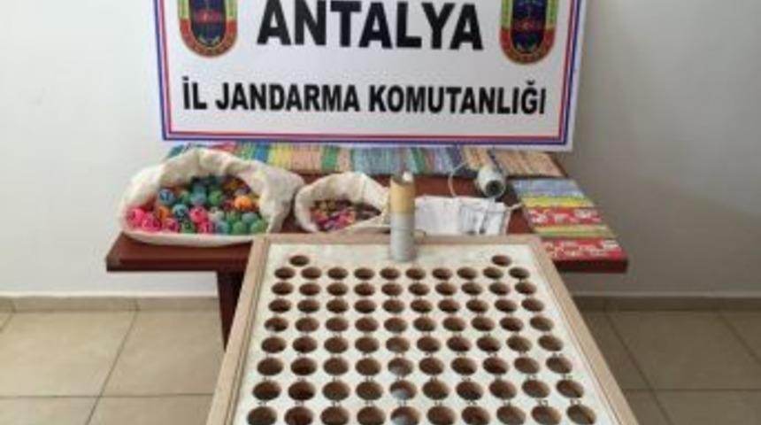 Antalya&rsquo;da Jandarmadan Kumar Baskını