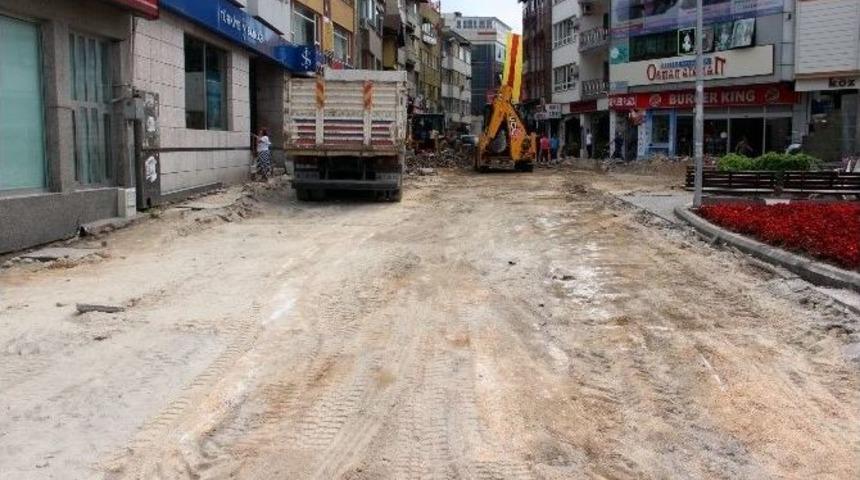 Huzur Sokak&rsquo;ta Yol &Ccedil;alışmasına Başlandı