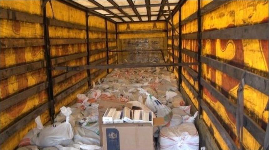 Kars&rsquo;ta 100 Bin Paket Ka&ccedil;ak Sigara Ele Ge&ccedil;irildi