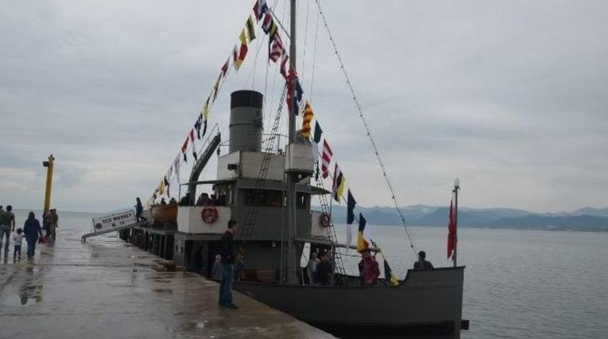 Tcg Nusret Mayın Gemisi Fatsa&rsquo;ya Demir Attı