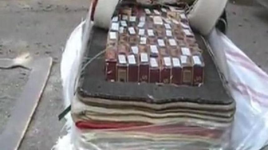 Tır'da Paspas Arası Ka&ccedil;ak Sigara