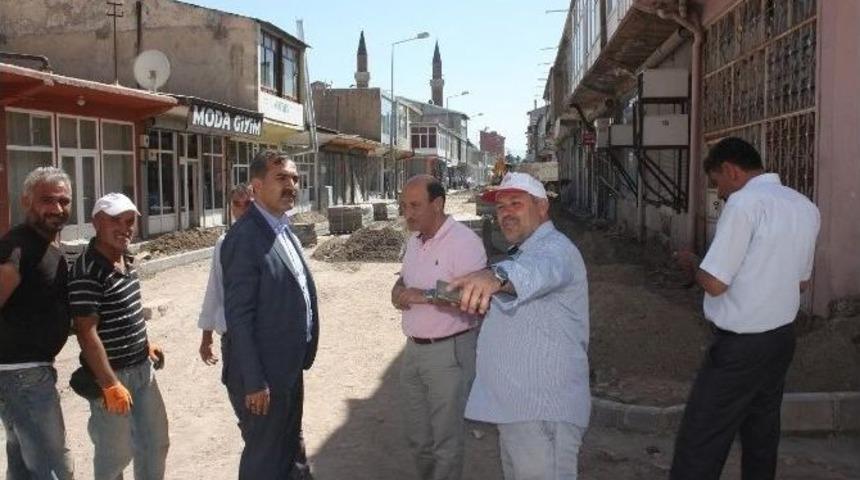 Ahlat&rsquo;ta Cadde Ve Sokaklar Sil Baştan Yenileniyor