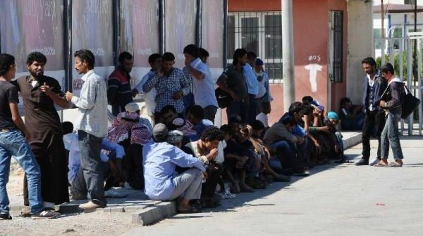 Telabyad'dan Dumanlar Y&uuml;kseldi