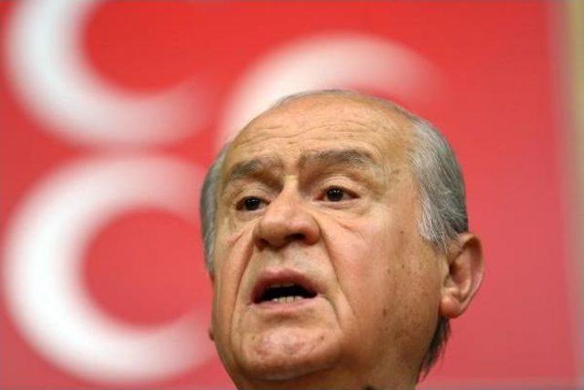 Devlet Bahçeli : Kandil'e Ipotekli Bir Siyasi Parti Görünümlü Pkk Aparatıyla Mhp'nin Işi Olmaz